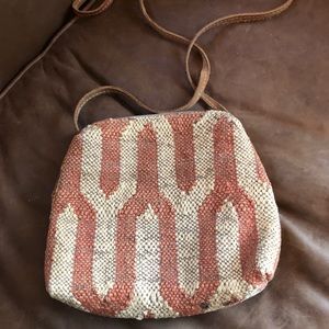 Vintage Woven Shoulder Bag